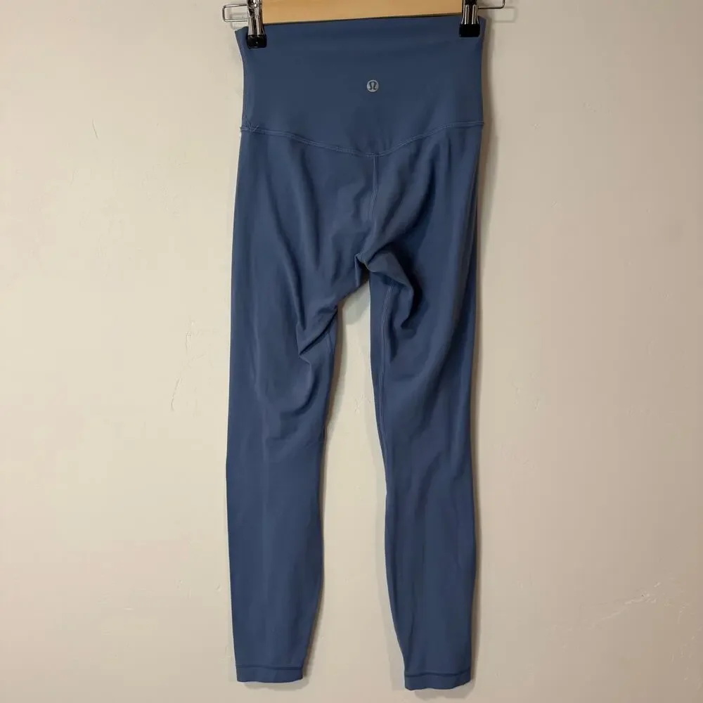Lululemon Women's‎ Align Pant Leggings High Rise Stretch Blue 2